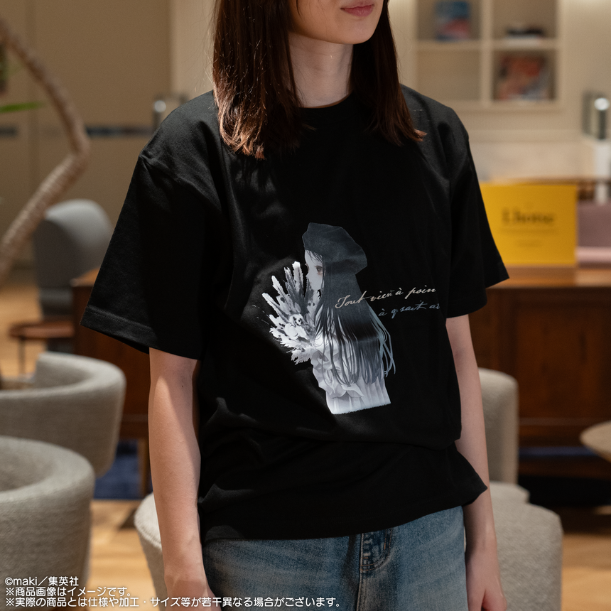 【Creator maki】半袖Tシャツ_イラストC(黒)<受付期間:~1/22>
