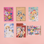 姫ちゃんのリボン きらきらポストカード&クリアポーチ