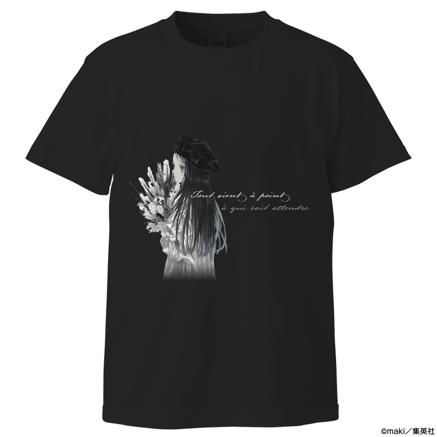 【Creator maki】半袖Tシャツ_イラストC(黒)<受付期間:~1/22>