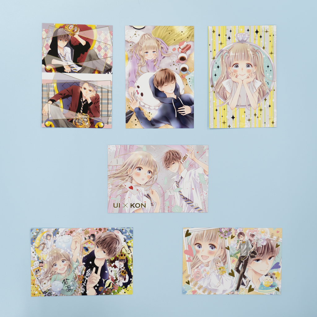初×婚 クリアファイル ポストカード 特典 生プリ 初婚 りぼんフェスタ 初×婚 初×婚 きらきらポストカード&クリアポーチ – りぼんむすび