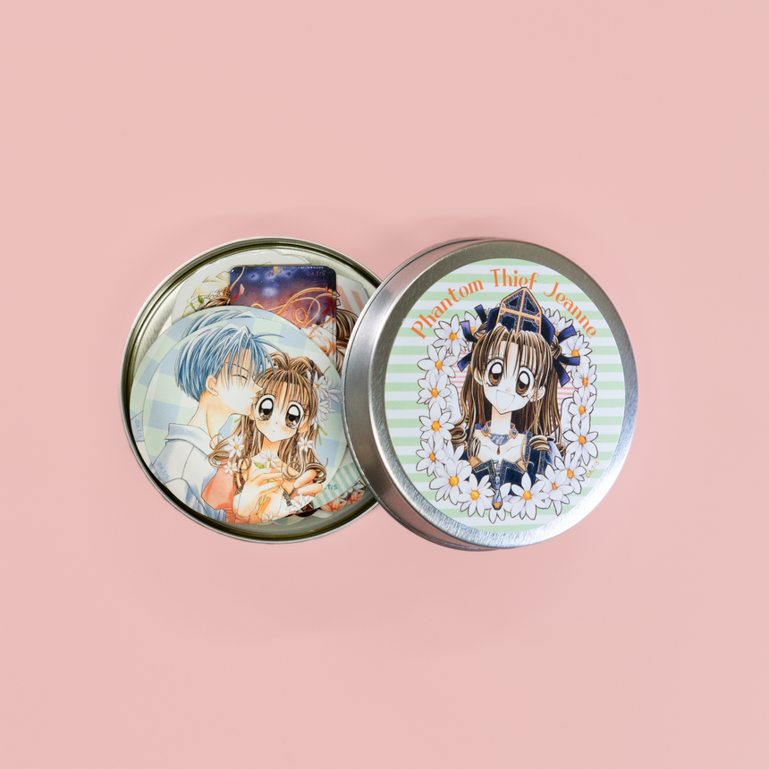 神風怪盗ジャンヌ ダブルでかわいい♡フレークシール&かんかんケース