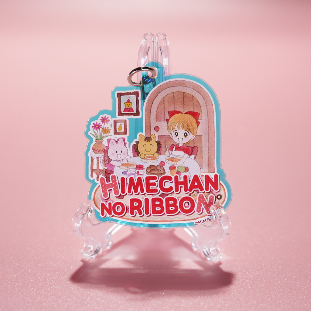 姫ちゃんのリボン オーロラアクリルキーホルダー – りぼんむすび