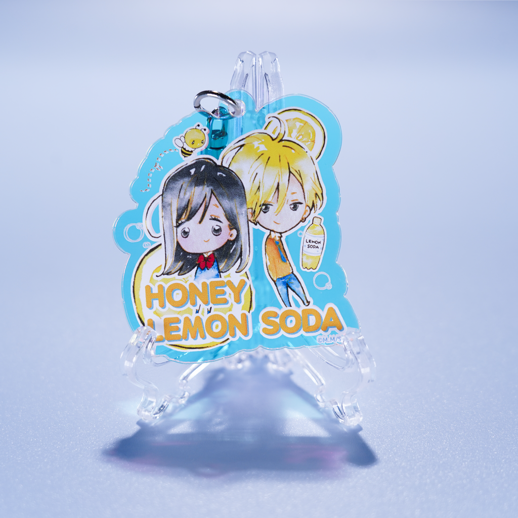 ハニーレモンソーダ オーロラアクリルキーホルダー – りぼんむすび