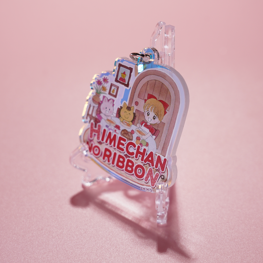 姫ちゃんのリボン　オーロラアクリルキーホルダー