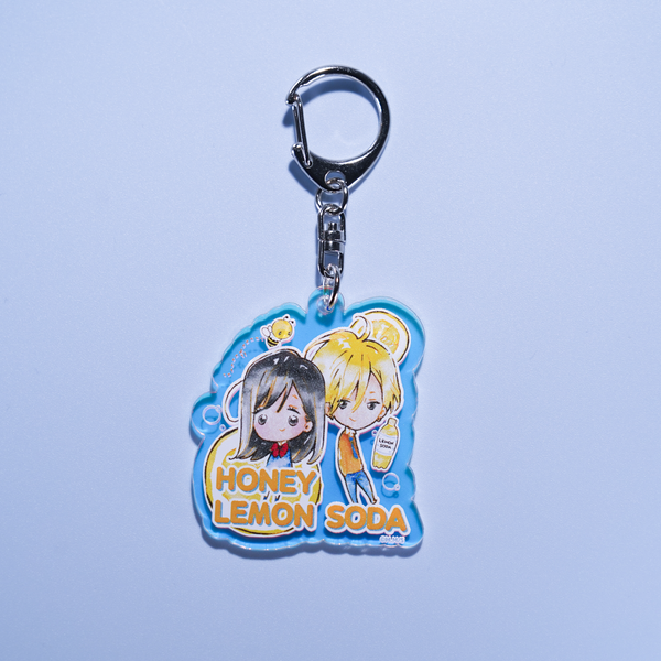 ハニーレモンソーダ オーロラアクリルキーホルダー – りぼんむすび