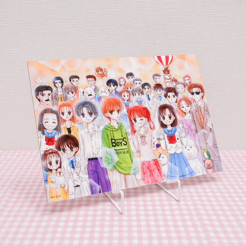 こどものおもちゃ　りぼん70thメモリアルメタルプレート A3＜受付期間：～9/30＞